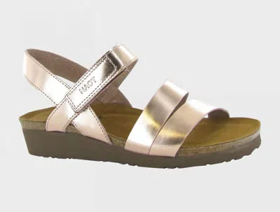 Naot Women's Kayla Sandal In Rose Gold In Multi