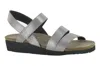 Naot Women's Kayla Sandal In Silver Threads In Multi