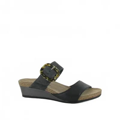 Naot Women's Kingdom Sandal In Black/midnight In Gray