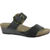 Naot Women's Kingdom Sandals In Black/oily Midnight