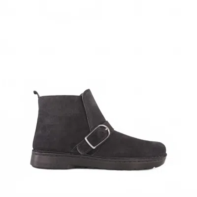 NAOT WOMEN'S KOLMER BOOTS IN CHARCOAL SUEDE