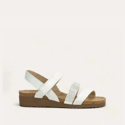 Naot Women's Krista Sandal In White Leather