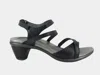 Naot Women's Limit Heel Sandals In Black In Black