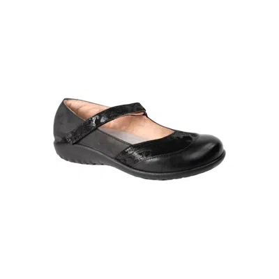 Naot Women's Luga Shoe In Black/coal/black In Multi