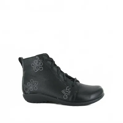 Naot Women's Manga Boot In Soft Black In Multi