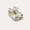 Naot Women's Marbella Wedge Sandal In White Leather In Multi
