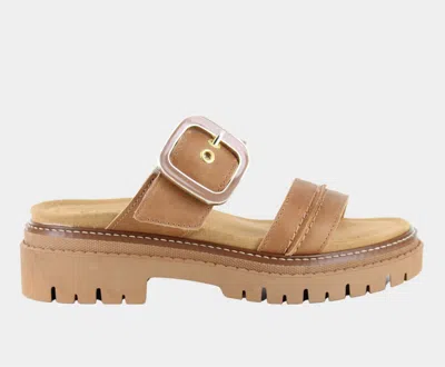 Naot Women's Mulberry Sandal In Latte Brown In Multi