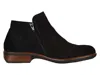 Naot Women's Nefasi Boot In Black Velvet Nubuck In Multi