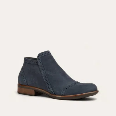 Naot Women's Nefasi Booties - Medium In Navy Velvet