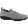 Naot Women's Nuku Knit Shoes In Grey/black In Gray