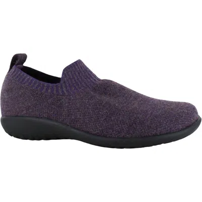 NAOT WOMEN'S NUKU KNIT SHOES IN PEACOCK PURPLE