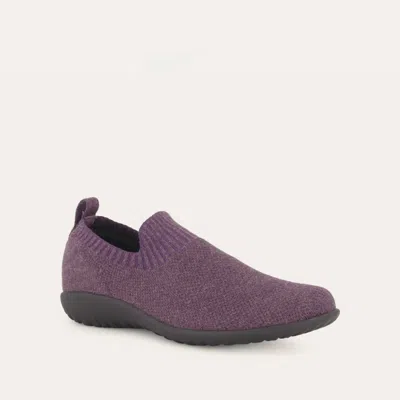 Naot Women's Nuku Slip On Shoes - Medium In Peacock/purple Knit