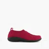 Naot Women's Okahu Slip On Shoes - Medium In Red Knit