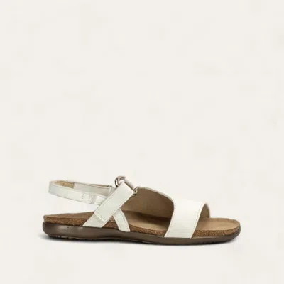Naot Women's Olivia Sandals In Soft White Leather In Multi