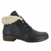 Naot Pali Faux Shearling Lined Bootie In Black
