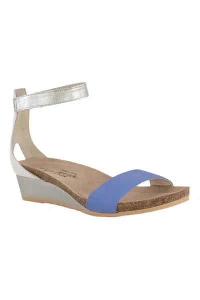 Naot Women's Pixie Sandal In Sapphire/white In Multi