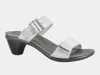 Naot Recent Slide Sandal In Silver