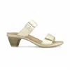 Naot Recent Slide Sandal In Silver