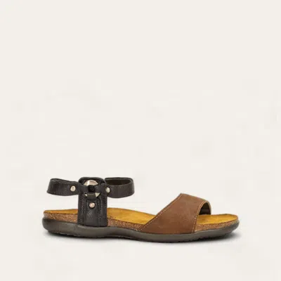 Naot Women's Sabrina Sandal In Antique Brown/soft Black