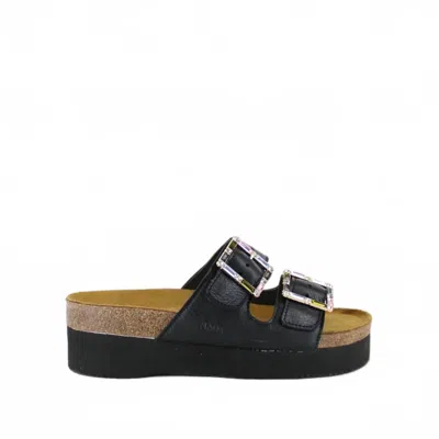 Naot Women Santa Rosa Sandals In Black Soft Leather