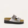 Naot Women's Santa Rosa Sandals In Silver Threads