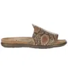 Naot Women's Skylar Sandal In Golden Python Leather In Multi