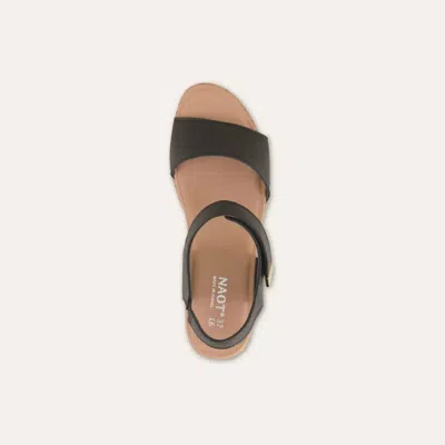 Naot Women's Summer Wedge In Black