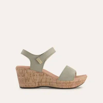 Naot Women Summer Wedge In Sage In Multi