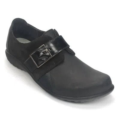 Naot Women's Tane Slip On Shoe In Coal Nubuck In Multi