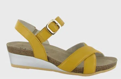 Naot Women's Throne Sandal In Marigold Leather In Multi