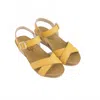 Naot Women's Throne Wedge Sandal In Marigold In Gold
