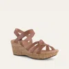 Naot Women's Tropical Wedge Sandal In Caramel In Brown