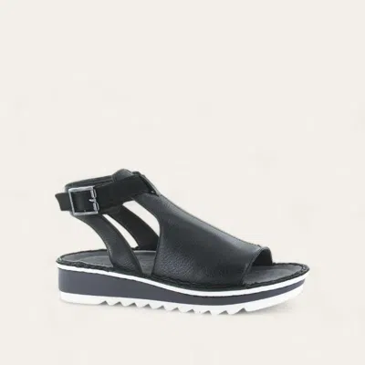 Naot Women's Verbena Sandal In Soft Black Nubuck In Multi