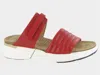 Naot Women's Vesta Sandal In Kiss Red Leather In Multi