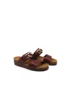 NAOT WOMEN'S VICTORIA SANDAL IN SOFT CHESTNUT