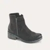 Naot Women's Wander Booties In Oily Midnight