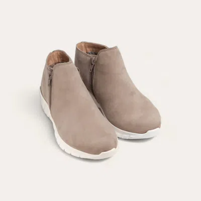 Naot Women's Zodiac Dual-zip Sneakers In Stone Nubuck In Brown