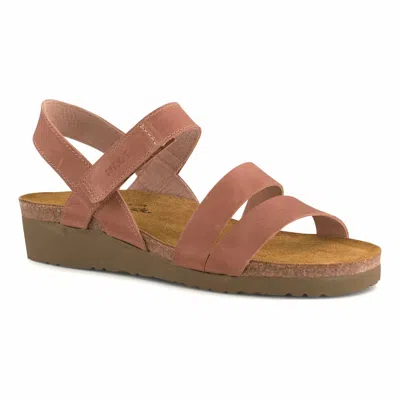 Naot Women‚äôs Kayla Sandal In Latte Brown Leather