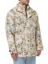 Napa By Martin Rose Leopard Print Jacket In Multicolor