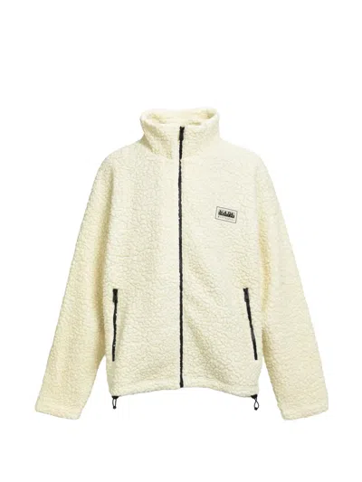 Napa By Martine Rose Fleece Zip-up Jacket In Neutral