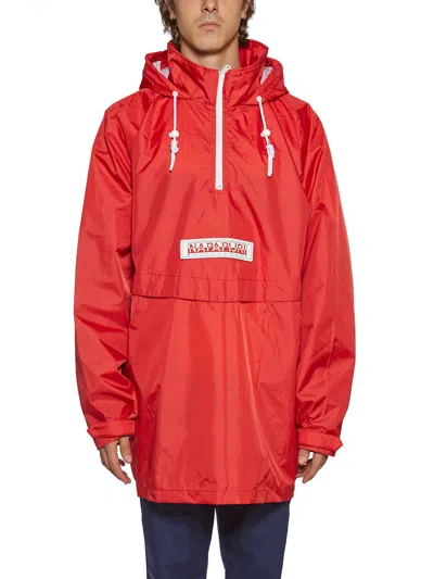 Napa By Martine Rose Oversize Waterproof Jacket In Red