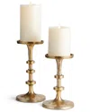 Napa Home & Garden Abacus Petite Candle Stands In Gold