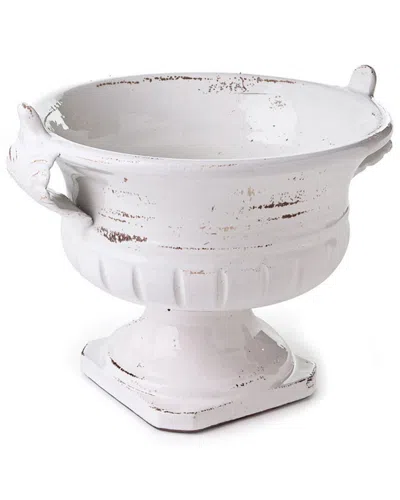 Napa Home & Garden Acanthus Compote White