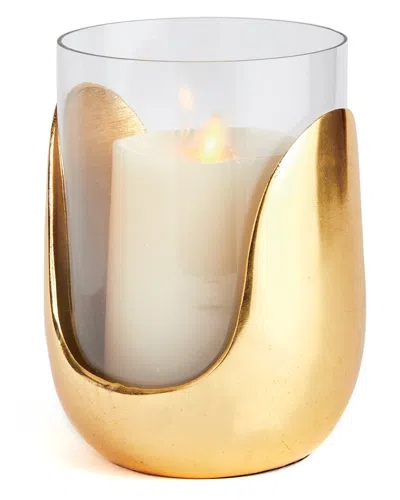Napa Home & Garden Aida Hurricane Medium In Gold