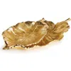 Napa Home & Garden Set Of 2 Alegra Leaf Trays In Gold