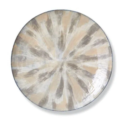 Napa Home & Garden Almeta Decorative Plate In Gray