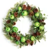 Napa Home & Garden Apple & Mixed Botanicals Wreath 24" In Green