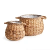 Napa Home & Garden Set Of 2 Arkan Baskets In Brown