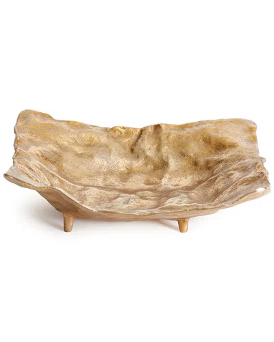 Napa Home & Garden Arlene Decorative Tray Large In Gold