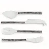 Napa Home & Garden Arwell Cheese Serving Knives Set Of 4 In Silver